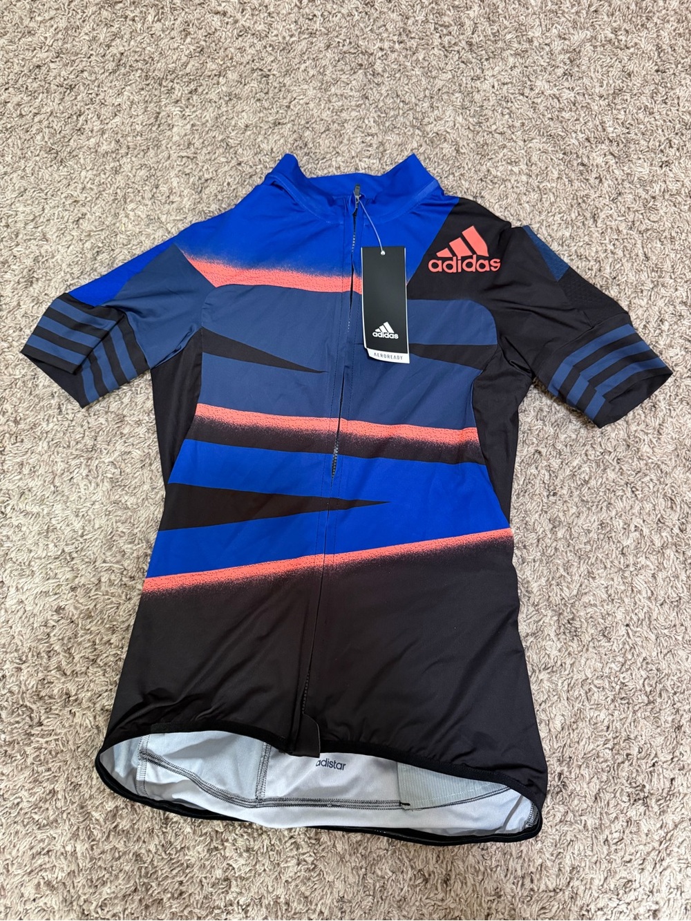 Adidas Aeroready Adistar Cycling Jersey FJ6599 Women’s Size Small